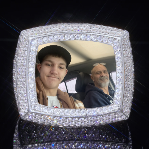 3D CUSTOM PICTURE ICED RING