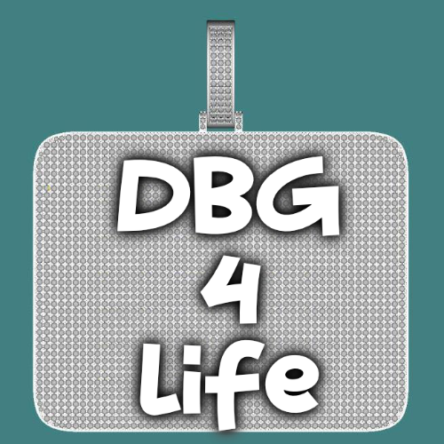 CUSTOM LETTER NECKLACE 3D BIG SQUARE