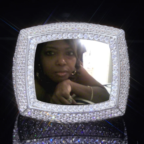 3D CUSTOM PICTURE ICED RING