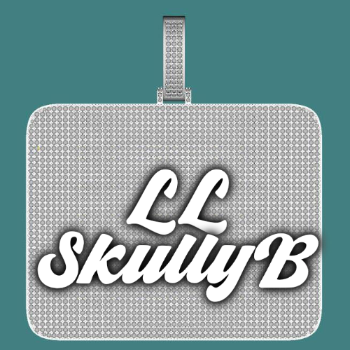 CUSTOM LETTER NECKLACE 3D BIG SQUARE