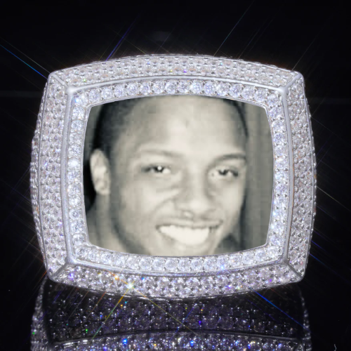 3D CUSTOM PICTURE ICED RING