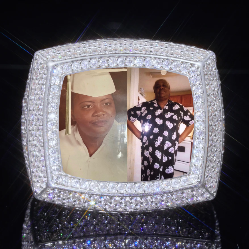 3D CUSTOM PICTURE ICED RING