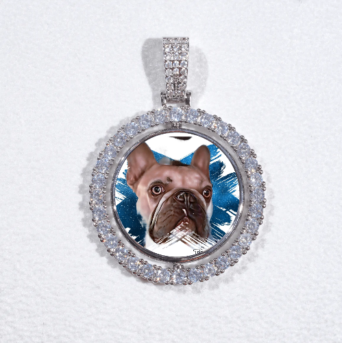 3D Spinning 2-Faced Custom Picture Pendant