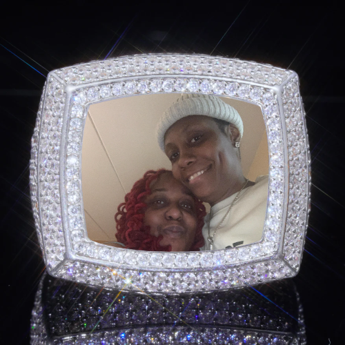 3D CUSTOM PICTURE ICED RING