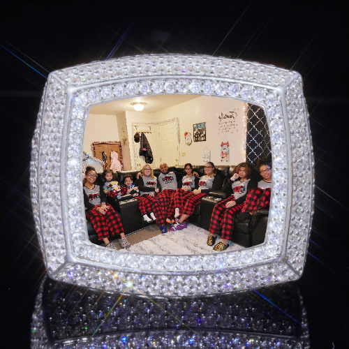 3D CUSTOM PICTURE ICED RING