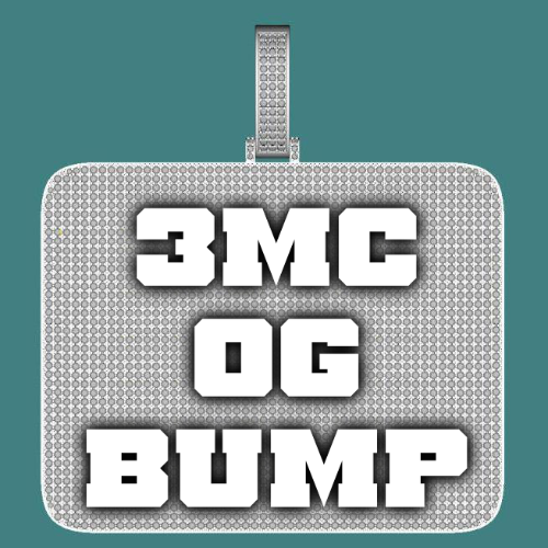 CUSTOM LETTER NECKLACE 3D BIG SQUARE