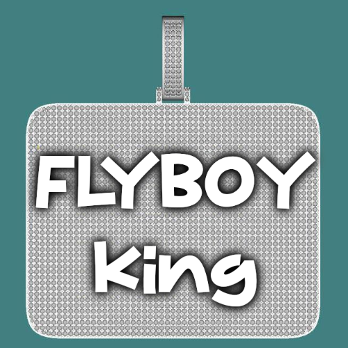 CUSTOM LETTER NECKLACE 3D BIG SQUARE