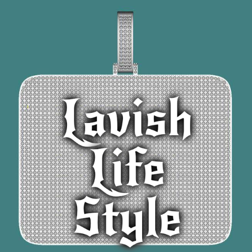 CUSTOM LETTER NECKLACE 3D BIG SQUARE