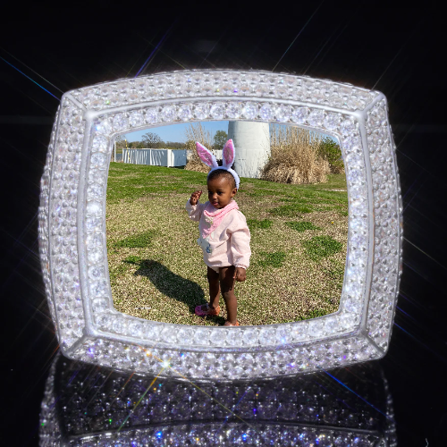 3D CUSTOM PICTURE ICED RING
