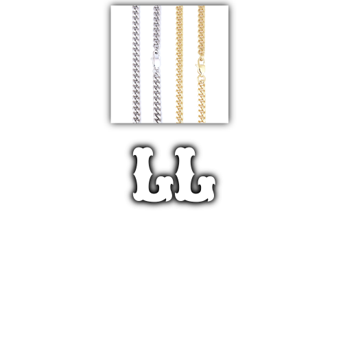 Custom Letters Freibeuter Font Necklace