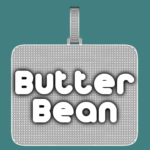 CUSTOM LETTER NECKLACE 3D BIG SQUARE