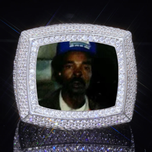 3D CUSTOM PICTURE ICED RING