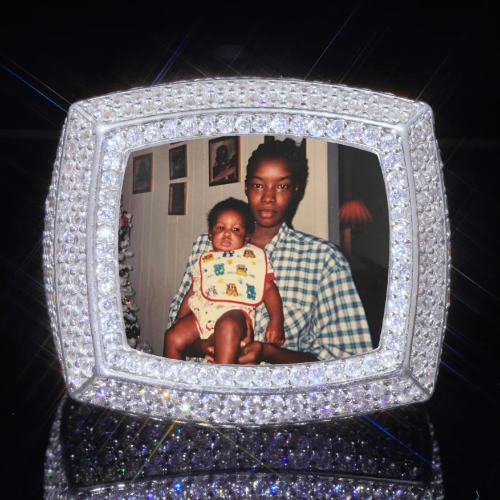 3D CUSTOM PICTURE ICED RING