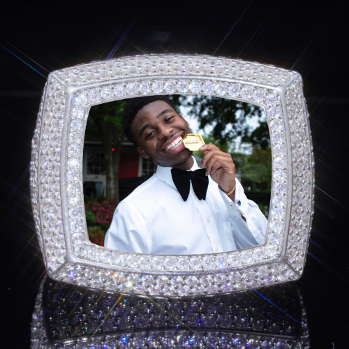3D CUSTOM PICTURE ICED RING