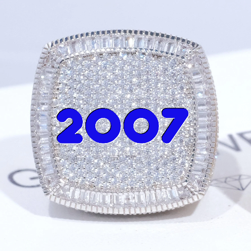 CUSTOM LETTER 3D ICED RING