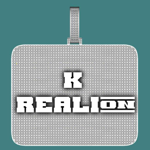 CUSTOM LETTER NECKLACE 3D BIG SQUARE