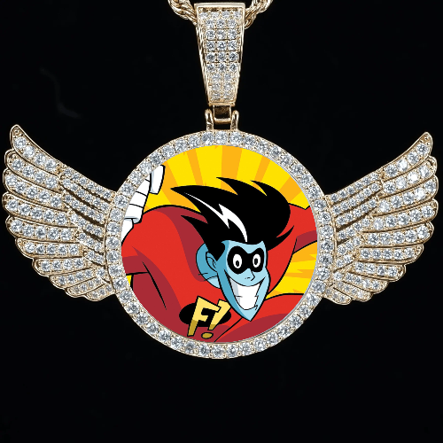 CUSTOM PICTURE PENDANT STYLE-4