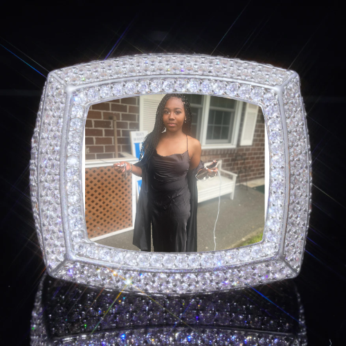 3D CUSTOM PICTURE ICED RING