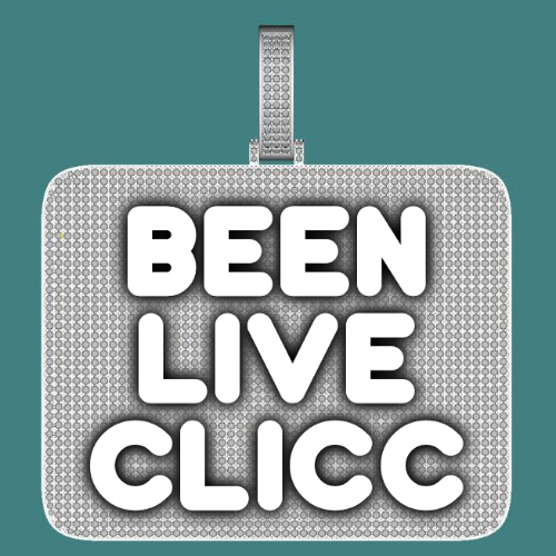 CUSTOM LETTER NECKLACE 3D BIG SQUARE