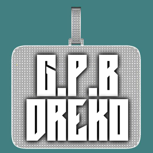 CUSTOM LETTER NECKLACE 3D BIG SQUARE