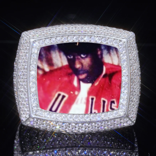 3D CUSTOM PICTURE ICED RING