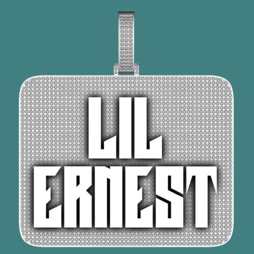CUSTOM LETTER NECKLACE 3D BIG SQUARE
