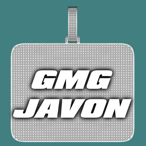 CUSTOM LETTER NECKLACE 3D BIG SQUARE