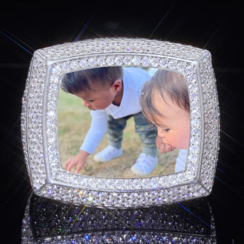 3D CUSTOM PICTURE ICED RING