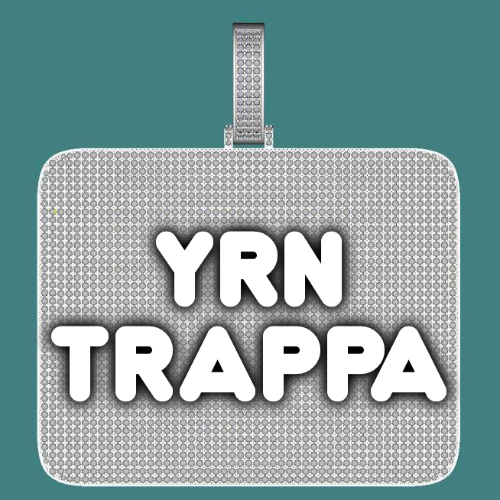 CUSTOM LETTER NECKLACE 3D BIG SQUARE