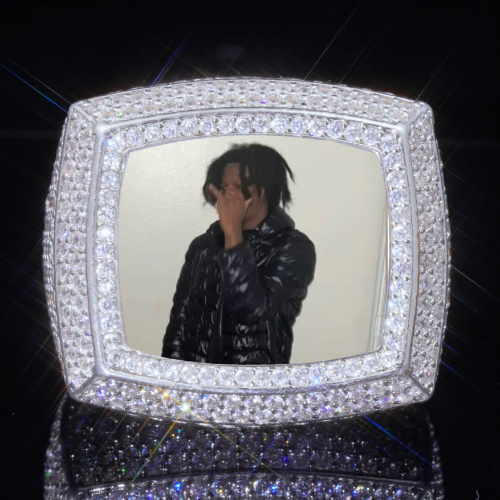 3D CUSTOM PICTURE ICED RING