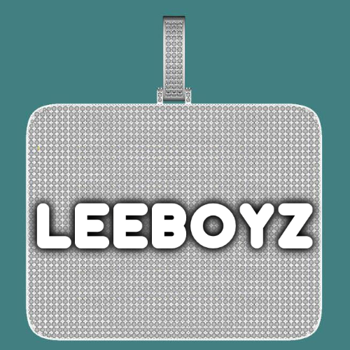 CUSTOM LETTER NECKLACE 3D BIG SQUARE