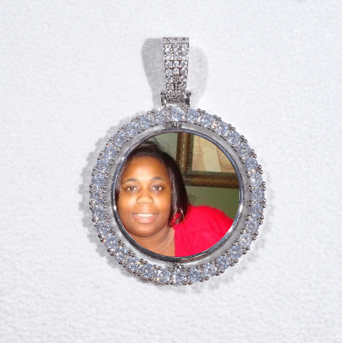 3D Spinning 2-Faced Custom Picture Pendant
