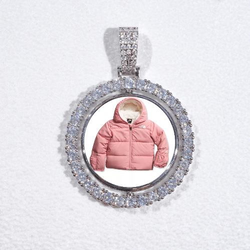 3D Spinning 2-Faced Custom Picture Pendant