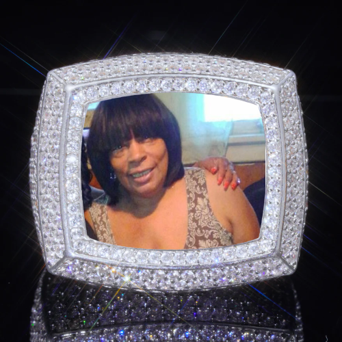 3D CUSTOM PICTURE ICED RING