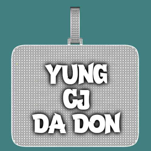 CUSTOM LETTER NECKLACE 3D BIG SQUARE