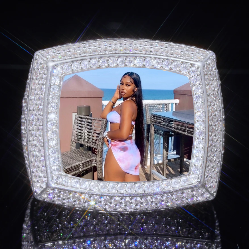 3D CUSTOM PICTURE ICED RING