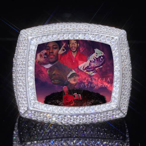 3D CUSTOM PICTURE ICED RING