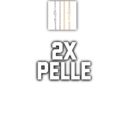 Custom Letters Baguette Two Layer Necklace