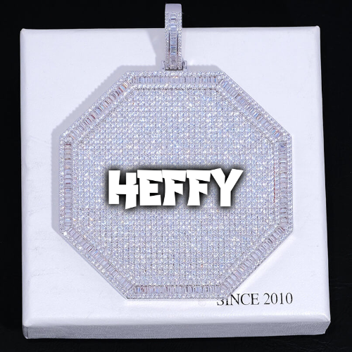 Custom Letters Baguette Two Layer Necklace