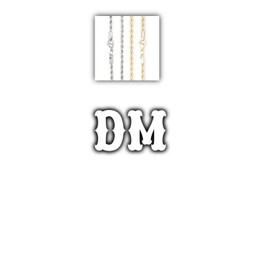 Custom Letters Freibeuter Font Necklace