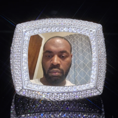 3D CUSTOM PICTURE ICED RING