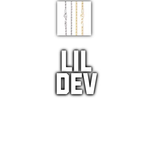 Custom Letters Baguette Two Layer Necklace