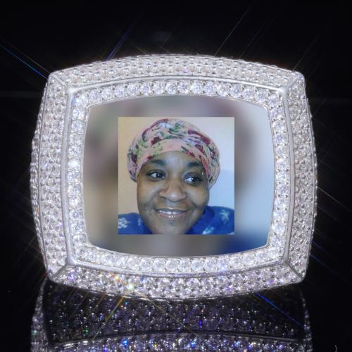3D CUSTOM PICTURE ICED RING