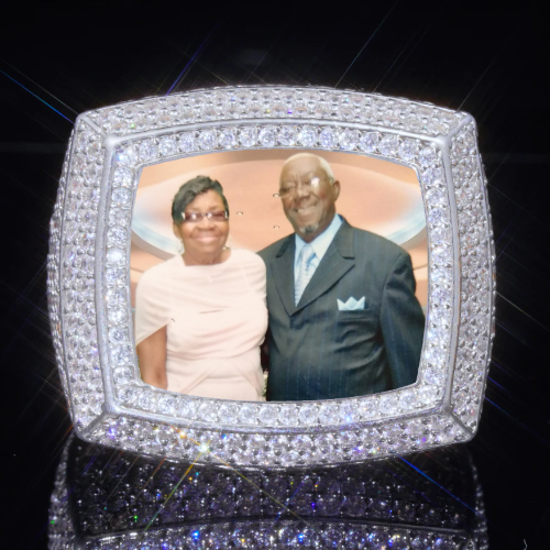 3D CUSTOM PICTURE ICED RING