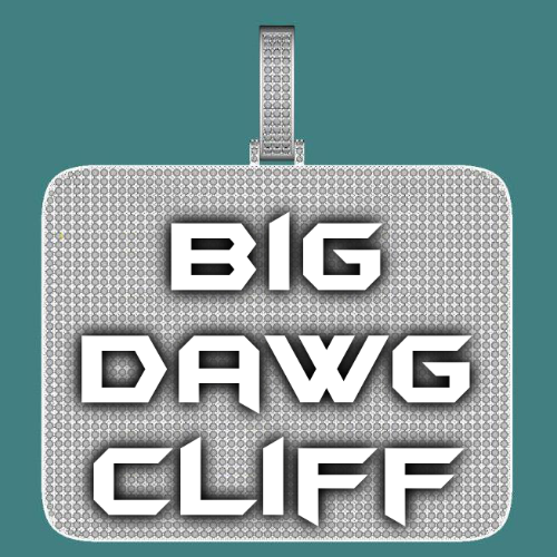 CUSTOM LETTER NECKLACE 3D BIG SQUARE