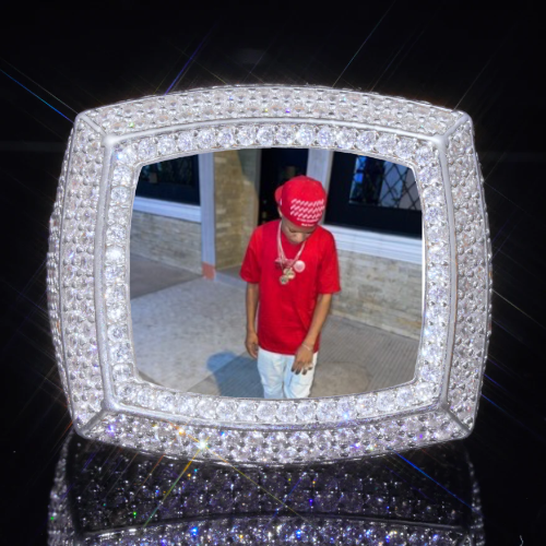 3D CUSTOM PICTURE ICED RING