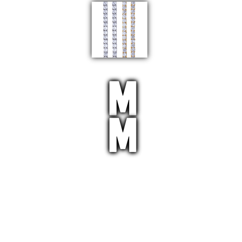 Custom Letters Baguette Two Layer Necklace