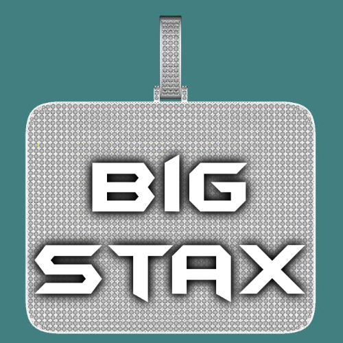 CUSTOM LETTER NECKLACE 3D BIG SQUARE