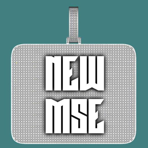 CUSTOM LETTER NECKLACE 3D BIG SQUARE