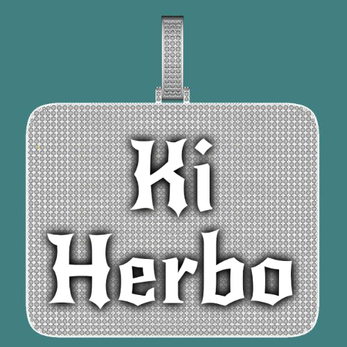 CUSTOM LETTER NECKLACE 3D BIG SQUARE